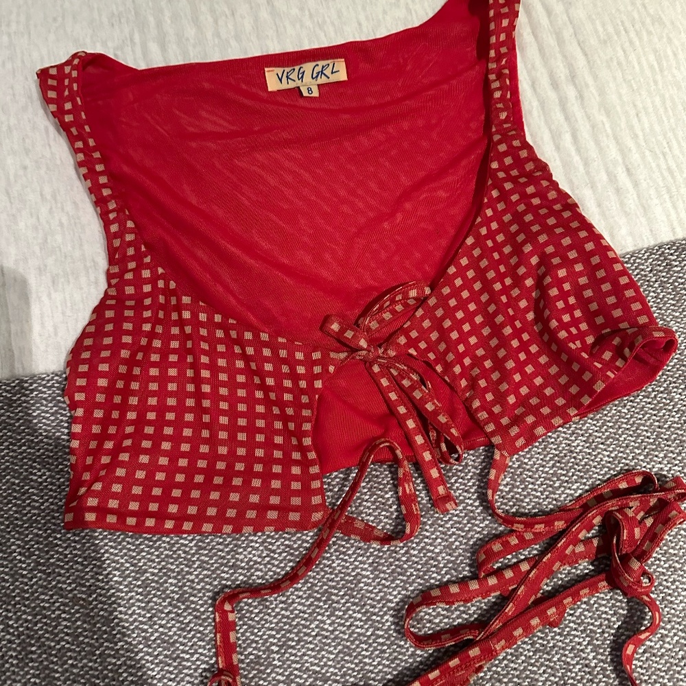 VRG GIRL CROP TOP